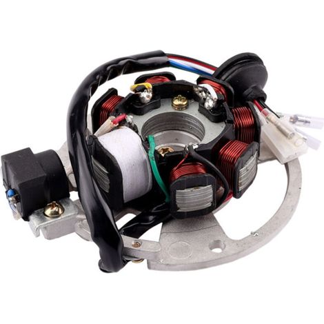 Bobine d'allumage compatible avec le stator du moteur Yamaha JOG50 NF50, accessoires pour bobine de moto (1/4)