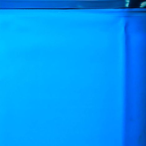 GRE ovale Poolfolie 810x470x130 cm blau 40/100 Überlappung SP818F