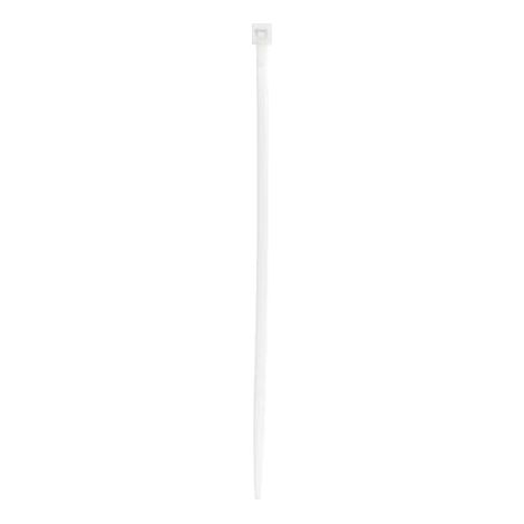 Serre-câbles Thomas & Betts 374.6mm x 7,5 mm Naturel en Nylon 66 ( Prix pour Paquet de 100 )