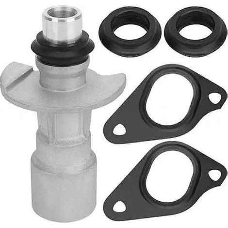 LR030593 LR028136 Connecteur de pompe à eau moteur 3.0L, tuyau de refroidisseur d'huile pour Discovery LR4, Range Rover Sport, Jaguar XF, XJ et XE (1/5)