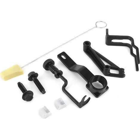 Ce kit d'outils de réparation de moteur en 9 pièces comprend un déphaseur d'arbre à cames, un indicateur de position de vilebrequin, une chaîne de distribution et plus encore, adapté aux moteurs Ford (1/5)
