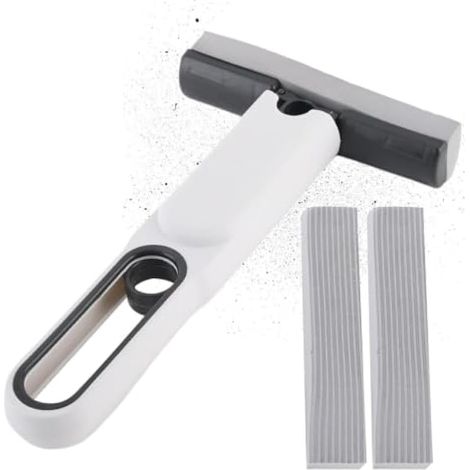 Petit Balai à Franges pour Salle de Bain Balayeur Nettoyant Portable (1/5)