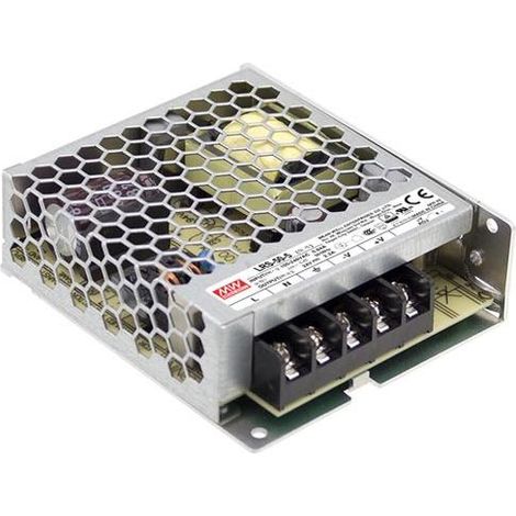 Mean Well ALIMENTATION Á DÉCOUPAGE POUR ÉQUIPEMENT INFORMATIQUE - 1 SORTIE - 50 W - 5 V - CHÂSSIS FERMÉ - USAGE PROFESSIONNEL UNIQUEMENT