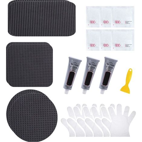 Kit de réparation de trampoline de 7 pièces pour réparer les trous ou les déchirures des tapis de trampoline