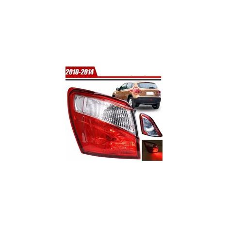 Luz trasera LED impermeable para Qashqai 2010-2014 – Resistente a golpes – Instalación directa – Materiales ABS y PMMA BR00A (1/4)