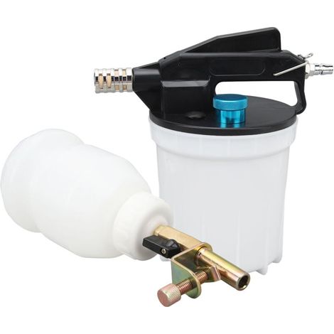 Kit de purge de frein à Air 2L, 16 pièces, avec extracteur de frein à vide 2L, bouteille de recharge 1L, 2.75 à 11.6 Bar, universel pour véhicules (1/4)