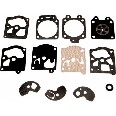 Kit Réparation Membranes Et Joints Carburateur Adaptable Walbro. Remplace Origine: D1, D4, D10.