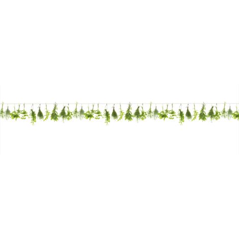 Küchenrückwand WandArt easy 200 x 58,5 cm, 3 mm, herbs line Spritzschutz (1/2)