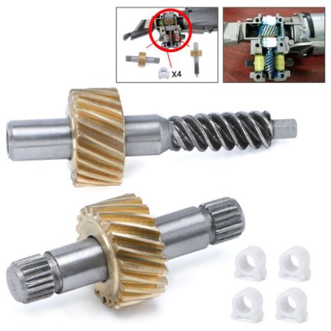 CCYKXA Motorgetriebe für BMW 3er E36 E46 E64 Cabrio-Reparatur der oberen Verriegelung, 50-mm-Verriegelungs-Motorgetriebe-Reparatursatz (1/5)