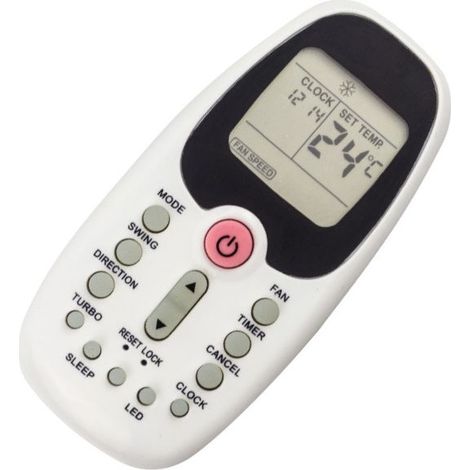 Sollbry Universal-Fernbedienung für Klimaanlagen von Midea und Komeco, geeignet für R06/BGCE (1/5)