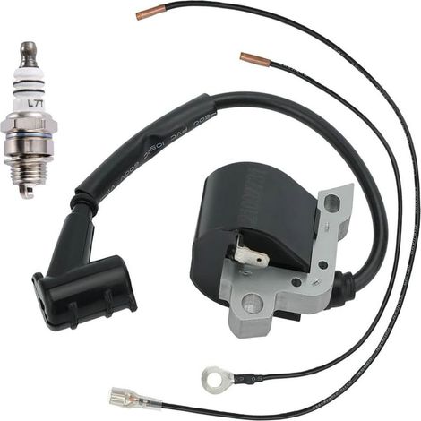 1 bobina di accensione, cavo candela compatibile con Stihl, 000 400 1300, per motoseghe da MS240 a MS640, da giardino e professionali