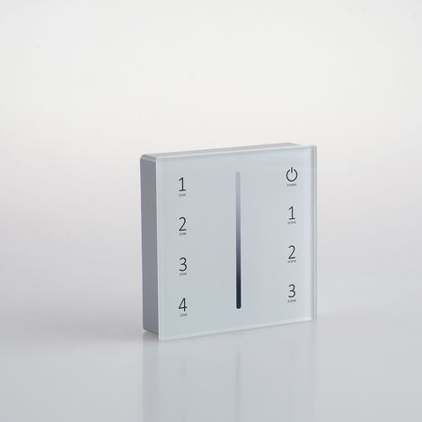 Wallpad RF 2.4G per controllo dimmer varialuce 4 zone 1 canale
