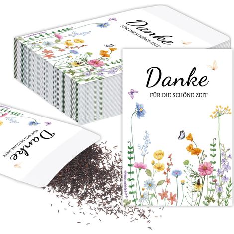 Lot de 100 sachets de semences, sacs cadeaux pour graines de fleurs, petits sacs en papier, mini sacs en papier, rangement de semences, sachets de graines de fleurs, enveloppes pour pièces (1/5)