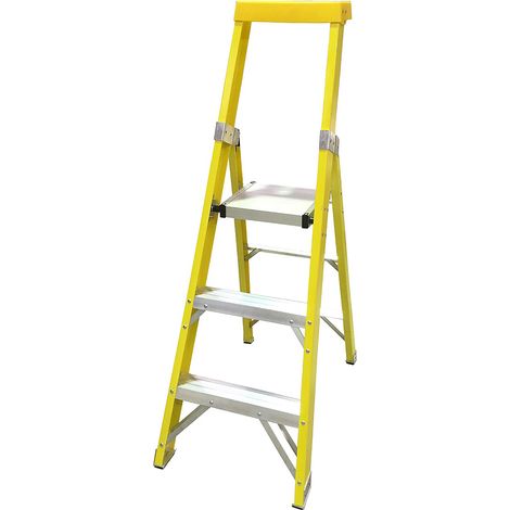Escabeau RS PRO en Fibre de verre 3 marches ( Prix pour 1 )