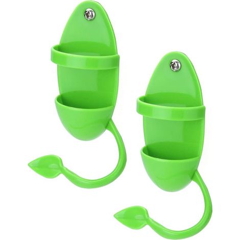 2-piece cuttlebone bird feeder with perch, bird feeder for millet/fruit/vegetables (1/5)