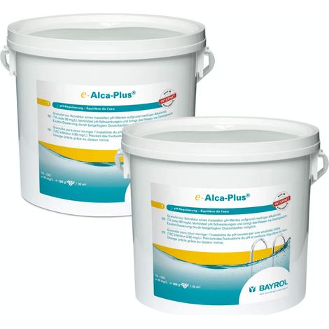 Pack de 2 Alcaplus correcteur de TAC 5 kg Bayrol