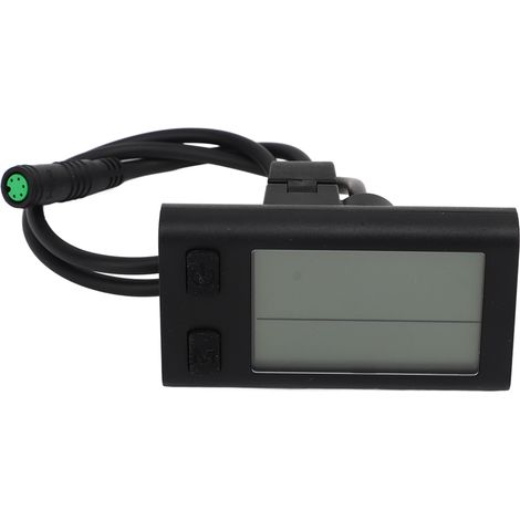 LCD-Display für E-Bikes – Fahrradcomputer mit Tachometer und Kilometerzähler – Kompatibel mit 24 V, 36 V, 48 V (1/5)