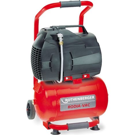 ROTHENBERGER Bomba de vacío RODIA-VAC, 230V, incluyendo tanque de 10l - FF35200