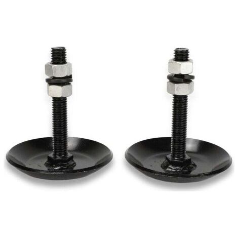 Lot de 2 lames de chasse-neige en acier 2873423 de remplacement pour Polaris ATV UTV
