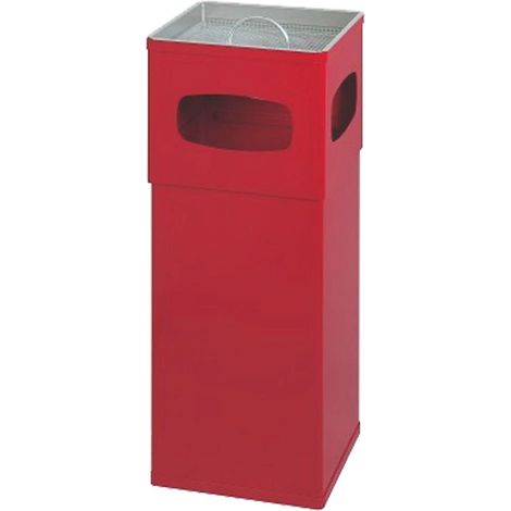 FRANKEL kaiserkraft, Combiné cendrier-poubelle en aluminium, (1/4)