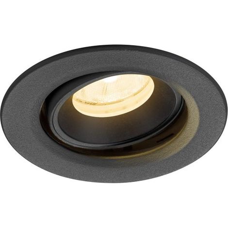 Spot encastré Numinos Move XS noir 4000K - 20 deg - 1009361