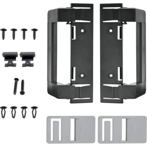 Kühlschranktürgriff für Wohnmobil 3316882900, schwarze Beschläge, kompatibel mit Modell 3316882.900 S