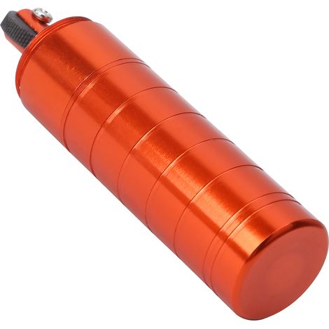 Briquet capsule multifonctionnel portable d'extérieur, étanche, allume-feu (orange) (1/5)