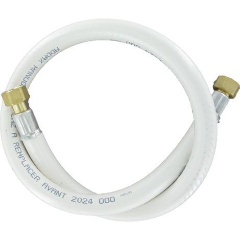 1 Flexible Gaz Caoutchouc 1,00m Raccordement Visser Norme AFNOR Cuisine (1/3)