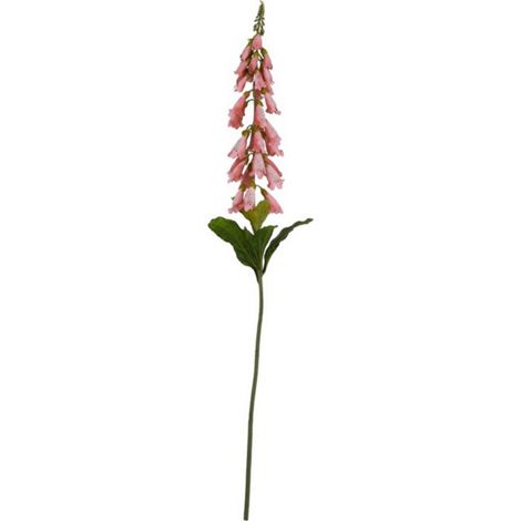 The Natural Garden Collection Foxglove (Single Stem Flower) - Plastic - Height 55 cm - Pink