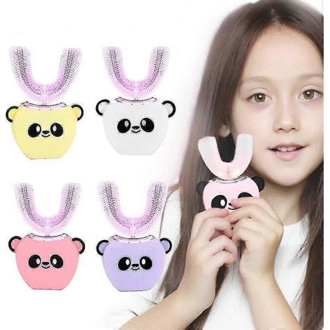 Brosse à dents électrique sonique Smart 360 U pour enfants de 2 à 12 ans - Motif dessin animé (1/4)