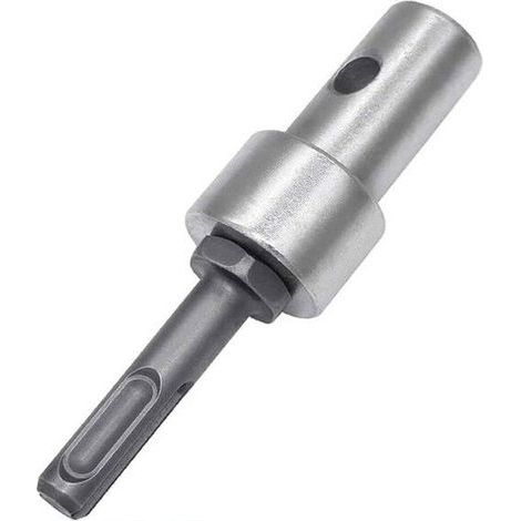 Adattatore per trivella con 2 fessure e 2 fori per la perforazione del terreno - Adatto per 1/2" (OUYLAF) (1/4)