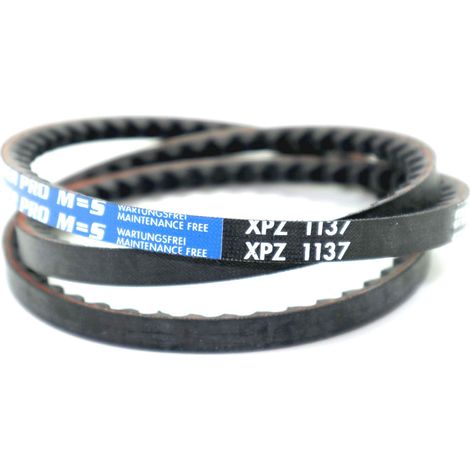 Courroie type trapézoïdale crantée XPZ1137
