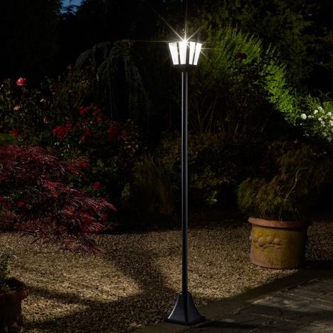 Solar Light Whitehall LampPost Bollard Super Bright 1.8 Meter (1/5)