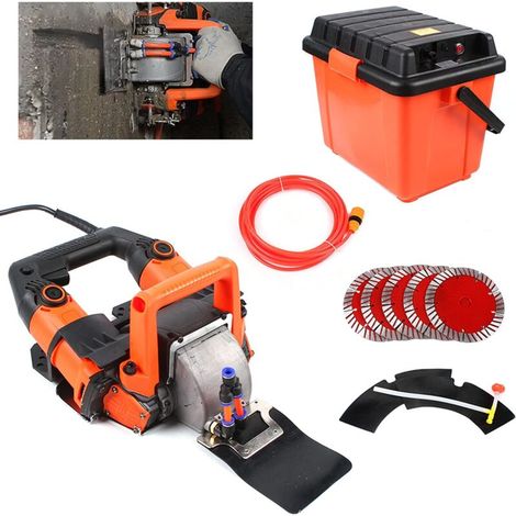 Fresatrice a muro da 5200 WTecnologia di scavo laserProfondità di taglio 45 mmLarghezza di taglio 72 mmPer calcestruzzo e granito