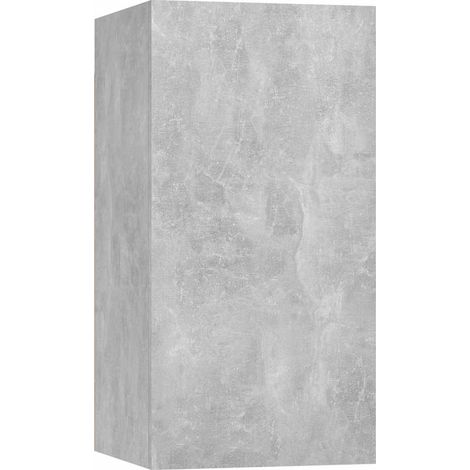Maison Exclusive - TV-Schrank Betongrau 30,5x30x60 cm Holzwerksto (1/5)