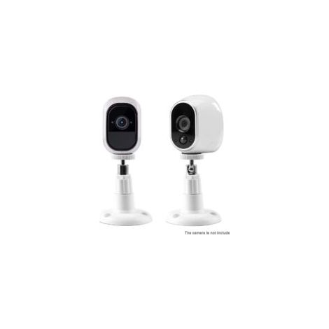 (2er-Pack) Wandhalterung für Sicherheitskameras im Innen- und Außenbereich, verstellbare Deckenhalterung für Arlo, Arlo Pro und andere kompatible Modelle (Weiß) - Crezuo (1/3)