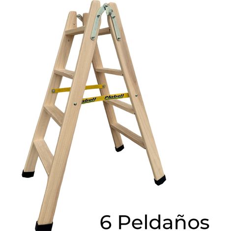 Escalier Bois Large Plabell Bld-6 Robuste, Marches Larges Pour Confort Et Sécurité. - Plabell