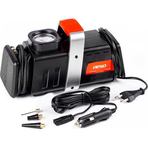 Kfz-Kompressorpumpe 12V 230V acomp-02 amio-01134 (1/5)