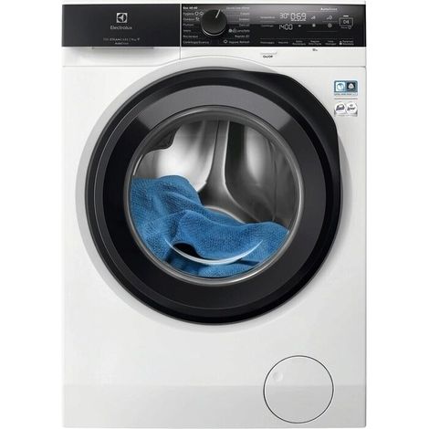Electrolux Lavatrice Carica Frontale 9 Kg Classe A 1400 Giri MADE IN ITALY EW7F49GQ. Tipo di carica: Caricamento frontale. Capacità cestello: 9 kg, Classe di efficienza della centrifuga: B, Silenzi... (1/5)