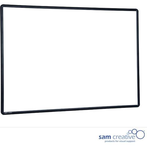 Tableau blanc Pro Series Enamel 45x60 cm cadre noir (1/4)