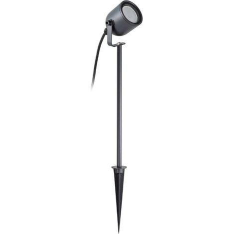 Lampe à piquet en aluminium réglable gea led ges2292 gu10 led ip65 h60