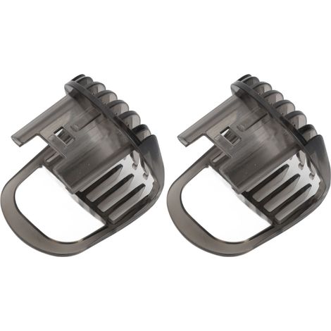 Lot de 2 peignes de rechange pour tondeuse à barbe QT4003, lavables, pour l'entretien uniforme et les cheveux. Accessoires de rechange pour tondeuse à cheveux. (1/5)
