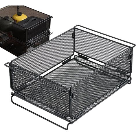 Panier de récolte pliable en maille métallique, bac de rangement en filet, conteneur de cueillette (1/5)