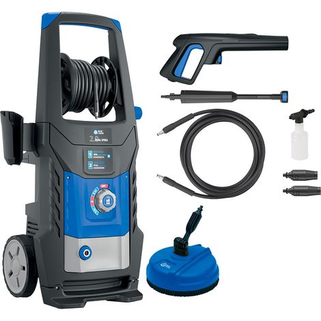 Nettoyeur haute pression électrique 160 bar 460l/h – Moteur bi-vitesse – Débit max pour nettoyage efficace – Pour chantiers humides – Annovi Reverberi (1/5)