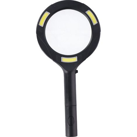 Loupe Avec Lumière Led Couleurs Assorties ø11x1x24cm - Oem