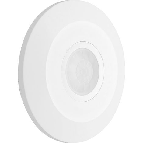 V-TAC Sensore di Movimento PIR Infrarossi 360° da Parete Bianco Max 1000W IP20 VT-81005