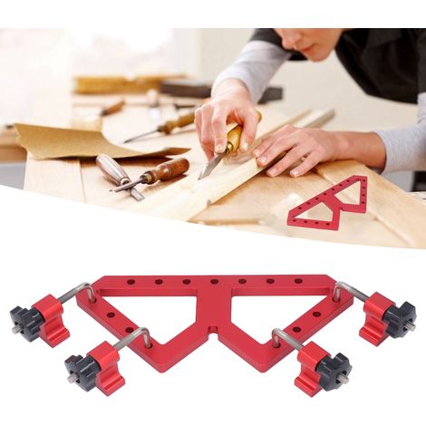 Pince de positionnement auxiliaire en alliage d'aluminium de type W pour le travail du bois (1/5)