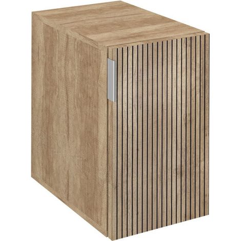 CIRASA STRIP armoire à portes inférieures 30x52x46cm, droite/gauche, chêne Alabama (1/3)