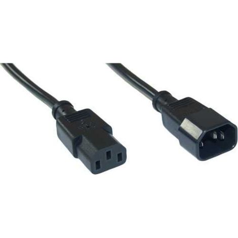 Rallonge Dispositifs Froides - 0,5 M - Connecteur Iec 60320 C13 - Noir - 1 Pièce
