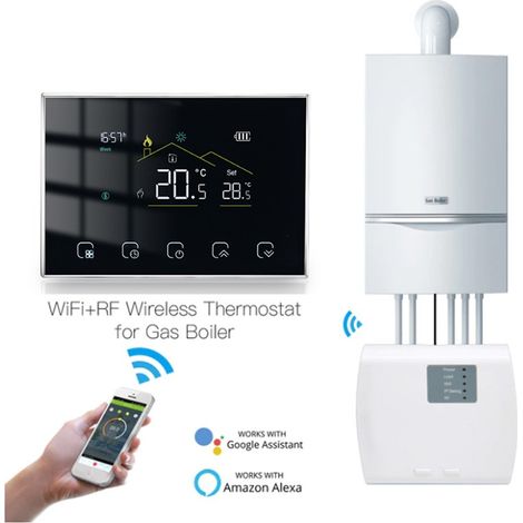 Termostato WiFi Beca a Batteria BHT-8000RF-VA-GCW
